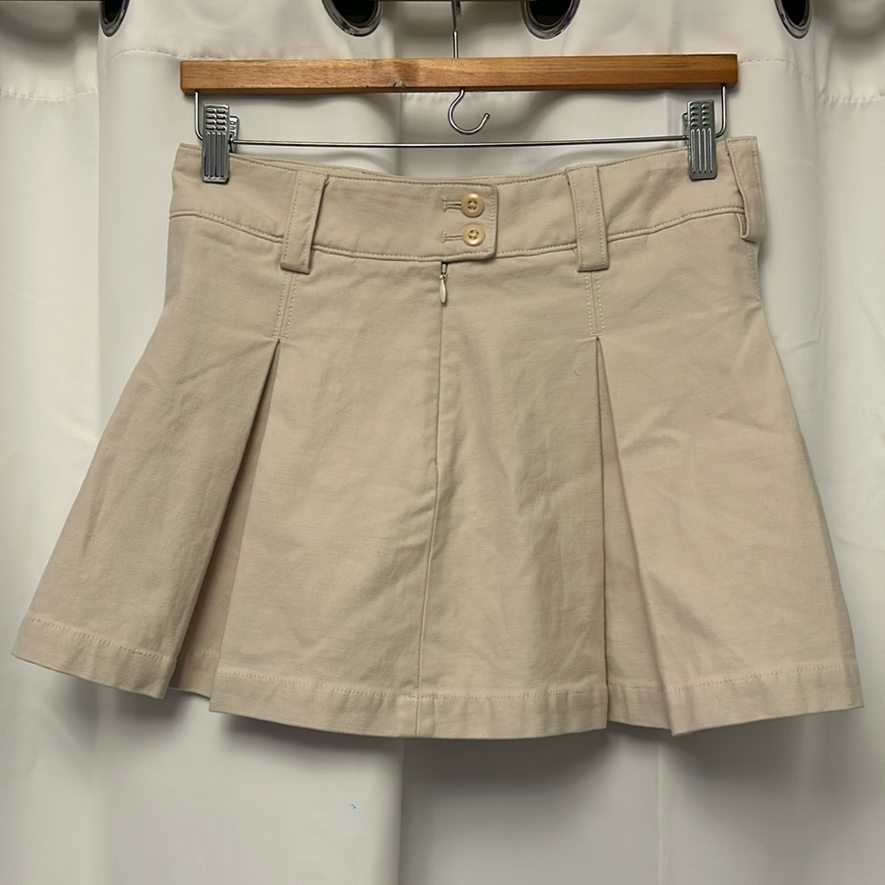 ARITZIA Beige Mini Skirt